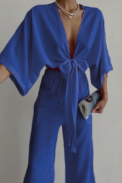 Komplet ZIORMEFA BLUE, Kolor : chabrowy, IVET.PL - Modna odzież