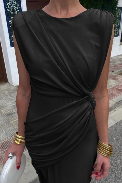 Sukienka TIOMELSA BLACK, Kolor : czarny, IVET.PL - Modna odzież
