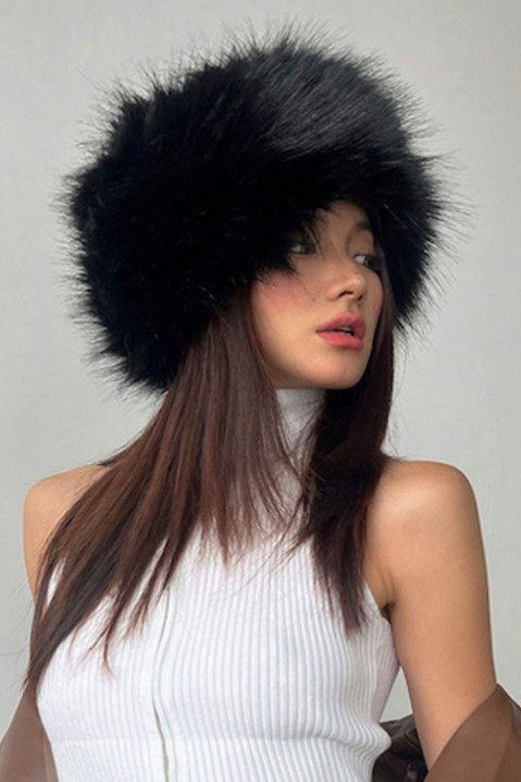 Czapka HERMOFA, Kolor : czarny, IVET.PL - Modna odzież