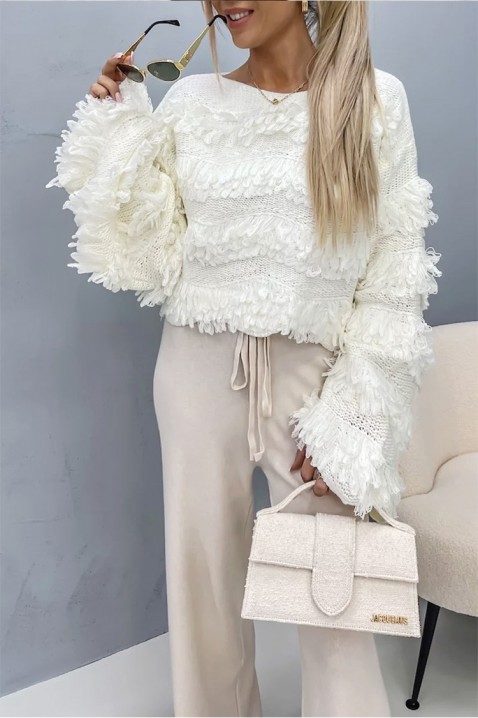 NO NAME, Kolor : ecru, IVET.PL - Modna odzież