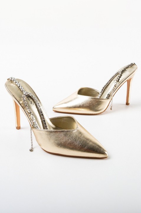 Buty TRONELFA GOLD, Kolor : złoty, IVET.PL - Modna odzież