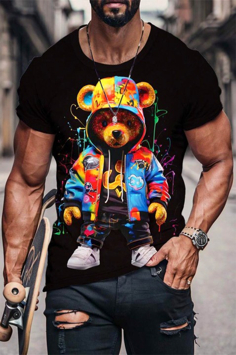 T-shirt DENORGO, Kolor : czarny, IVET.PL - Modna odzież