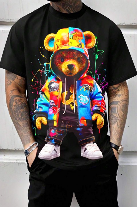 T-shirt DENORGO, Kolor : czarny, IVET.PL - Modna odzież