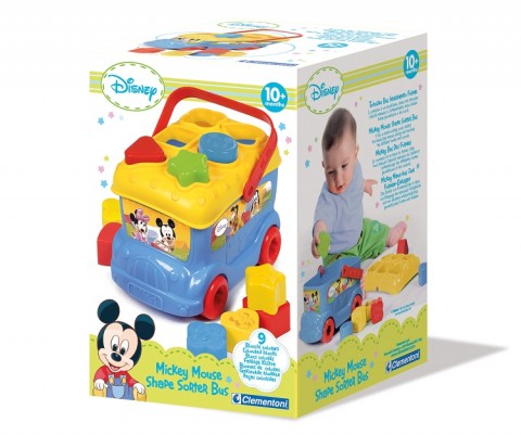Autobus do sortowania kształtów Myszka Miki | Baby DisneyIVET.PL - Modna odzież