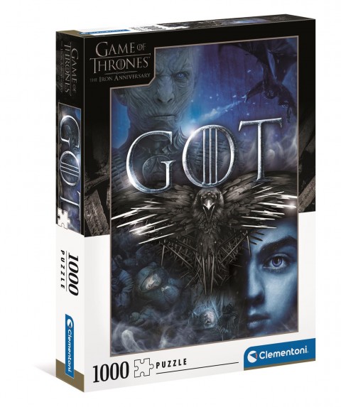 Puzzle Clementoni z 1000 elementów - Gra o TronIVET.PL - Modna odzież