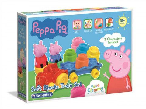 Klocki Peppa Pig | Soft Clemmy - 14 częściIVET.PL - Modna odzież
