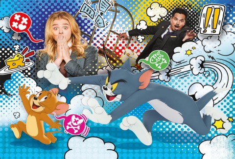 Puzzle dla dzieci Clementoni z 24 maxi części - Tom i JerryIVET.PL - Modna odzież