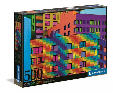 Puzzle Clementoni z 500 elementów - KwadratyIVET.PL - Modna odzież