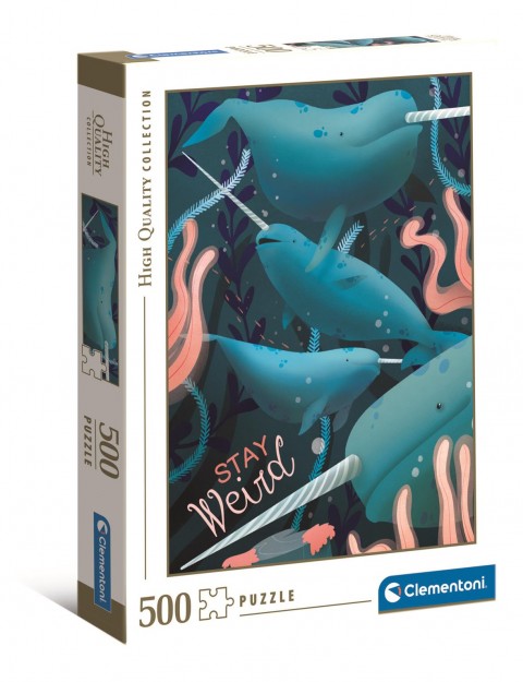 Puzzle Clementoni z 500 elementów - NarwalIVET.PL - Modna odzież