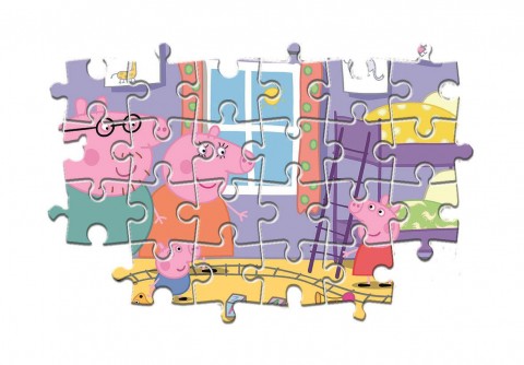 Puzzle dla dzieci Clementoni z 60 maxi części - Świnka PeppaIVET.PL - Modna odzież