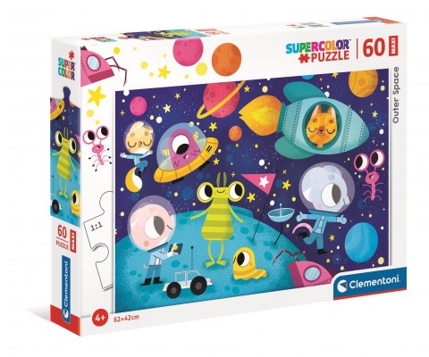 Puzzle dla dzieci Clementoni z 60 maxi części - KosmosIVET.PL - Modna odzież