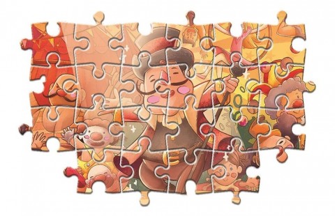 Puzzle dla dzieci Clementoni 3 x 48 elementów - CyrkIVET.PL - Modna odzież
