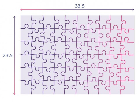 Puzzle do układania Clementoni z 60 elementów - Baby SharkIVET.PL - Modna odzież