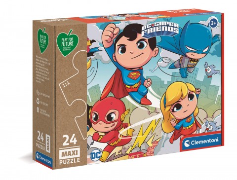 Puzzle dla dzieci Clementoni z 24 maxi części - Super PrzyjacieleIVET.PL - Modna odzież