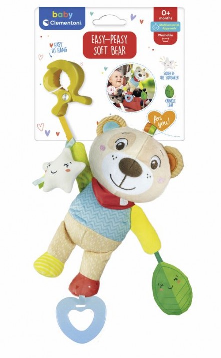 Pluszowy miś z klipsem do zawieszenia | Baby For YouIVET.PL - Modna odzież
