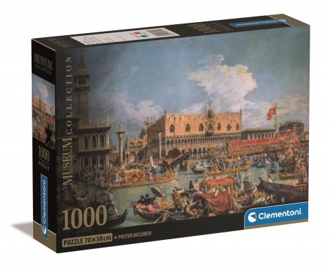 Puzzle Clementoni z 1000 elementów - Powrót Bucintoro w dniu WniebowstąpieniaIVET.PL - Modna odzież