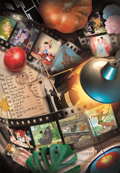 Puzzle Clementoni z 1000 elementów - Klasyczne filmyIVET.PL - Modna odzież