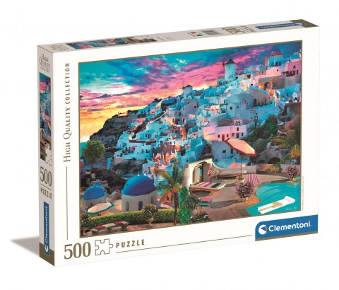 Puzzle Clementoni z 500 elementów - Widok w GrecjiIVET.PL - Modna odzież