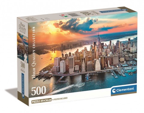 Puzzle Clementoni z 500 elementów - Nowy JorkIVET.PL - Modna odzież