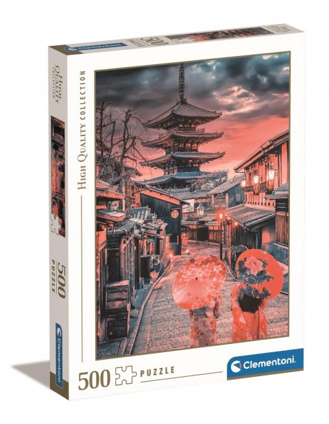Puzzle Clementoni z 500 elementów - Wieczór w KiotoIVET.PL - Modna odzież