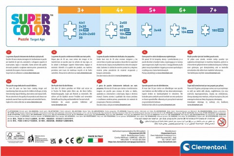 Puzzle dla dzieci Clementoni z 24 maxi części - BatwheelsIVET.PL - Modna odzież