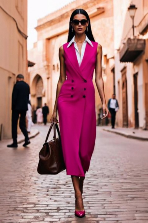Marynarka XEOMERA FUCHSIA, Kolor : fuksja, IVET.PL - Modna odzież