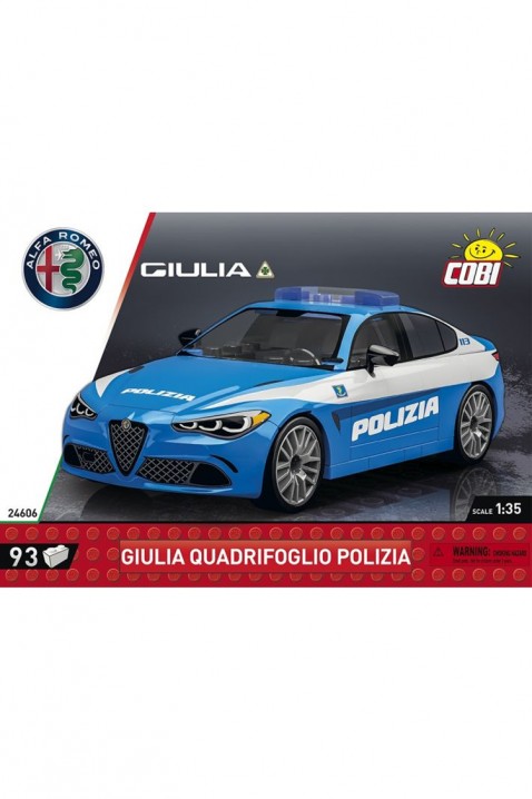 Konstruktor Cobi samochód Alfa Romeo Giulia Quadrifoglio - 93 elementyIVET.PL - Modna odzież