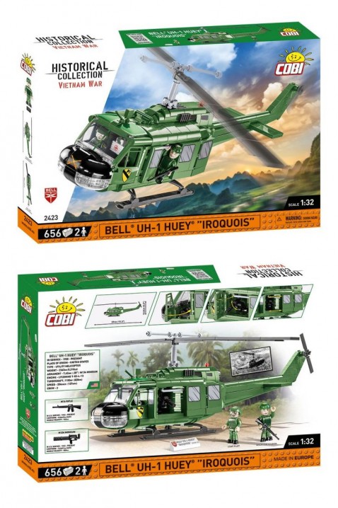 Konstruktor Cobi helikopter Bell UH-1 Huey Iroquois - części 656IVET.PL - Modna odzież