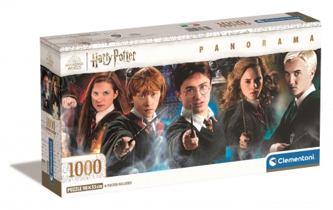Panoramiczna układanka Clementoni z 1000 elementów - Magiczny świat Harry'ego PotteraIVET.PL - Modna odzież