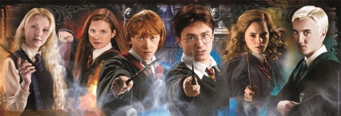 Panoramiczna układanka Clementoni z 1000 elementów - Magiczny świat Harry'ego PotteraIVET.PL - Modna odzież