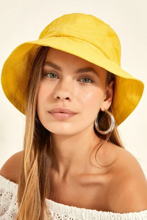 Czapka RIOFEPA YELLOW, Kolor : żółty, IVET.PL - Modna odzież