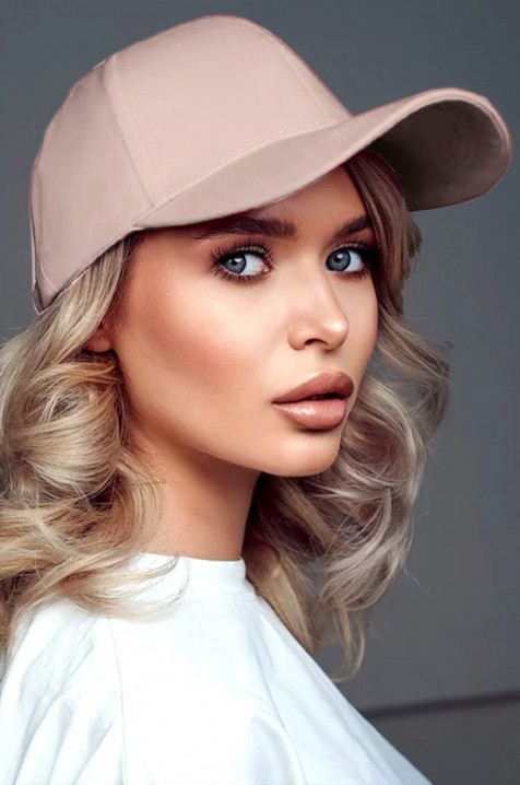 Czapka OPEALNA BEIGE, Kolor :  beżowy, IVET.PL - Modna odzież