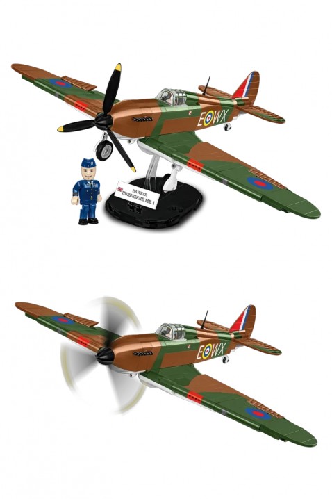 COBI samolot Hawker Hurricane - części 375IVET.PL - Modna odzież