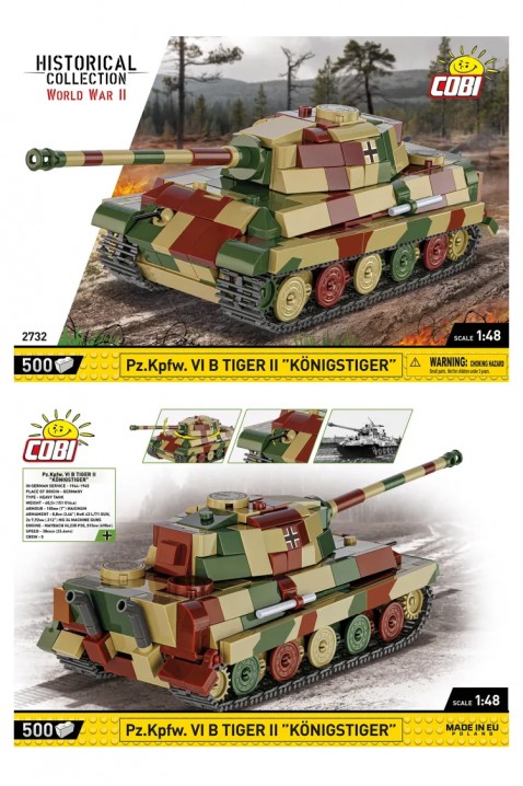 COBI Czołg Tiger II 