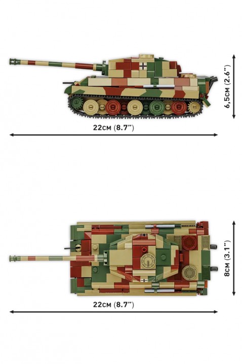 COBI Czołg Tiger II 