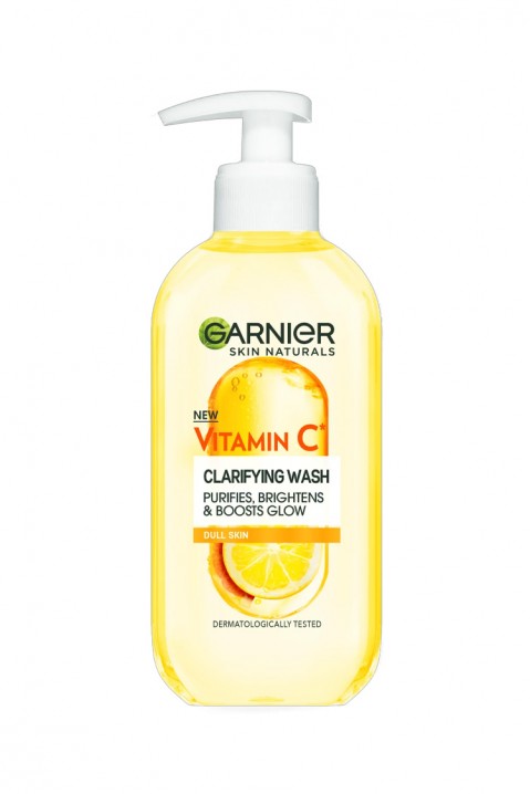 GARNIER Skin Wash żel oczyszczający do twarzy z witaminą CIVET.PL - Modna odzież