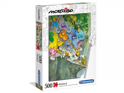 Puzzle Clementoni z 500 elementów - OdwrótIVET.PL - Modna odzież
