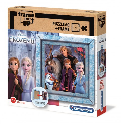 Puzzle dla dzieci Clementoni Frame Me Up, 60 elementów - Kraina Lodu 2IVET.PL - Modna odzież