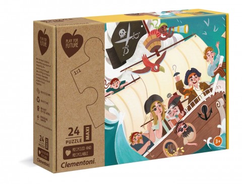 Puzzle dla dzieci Clementoni z 24 maxi części - PiraciIVET.PL - Modna odzież