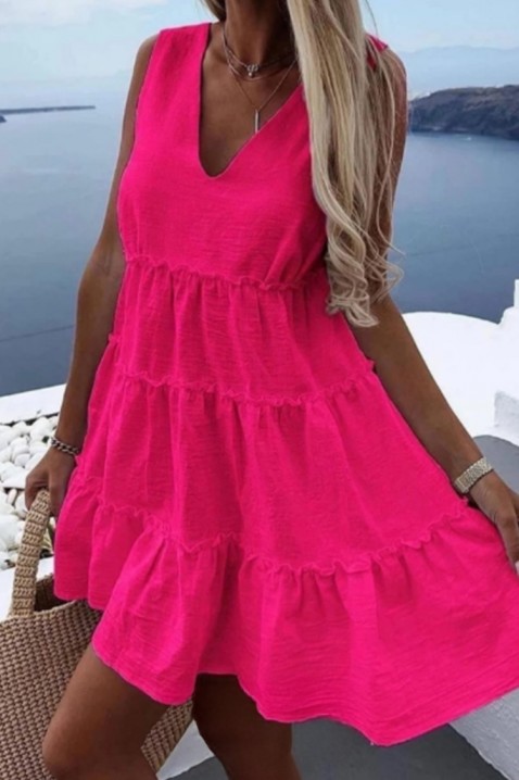 Sukienka LERMIOFA FUCHSIA, Kolor : fuksja, IVET.PL - Modna odzież