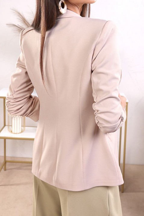 Marynarka MAFRAHA BEIGE, Kolor :  beżowy, IVET.PL - Modna odzież