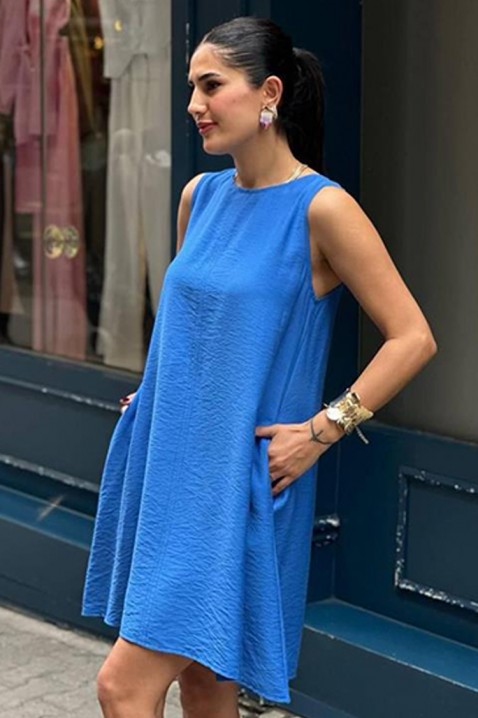 Sukienka PURLEVA BLUE, Kolor : chabrowy, IVET.PL - Modna odzież