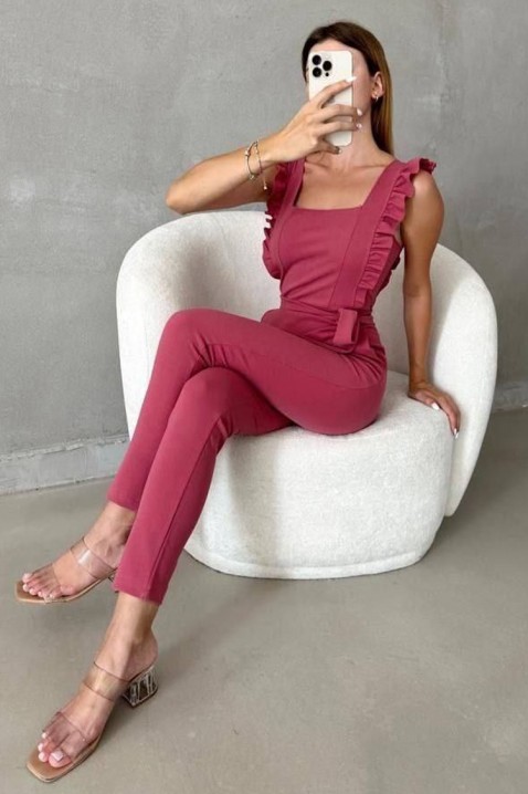 Kombinezon BERLONRA PINK, Kolor : różowy, IVET.PL - Modna odzież