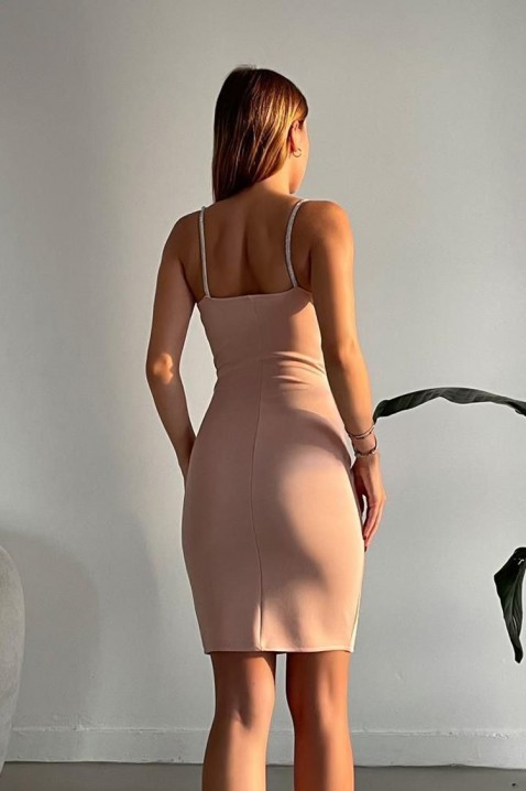 Sukienka UMBERSA BEIGE, Kolor :  beżowy, IVET.PL - Modna odzież