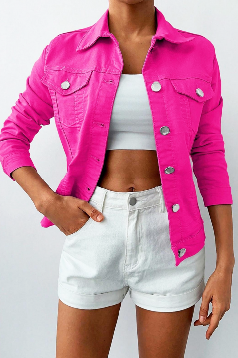Kurtka ERONEVA FUCHSIA, Kolor : fuksja, IVET.PL - Modna odzież
