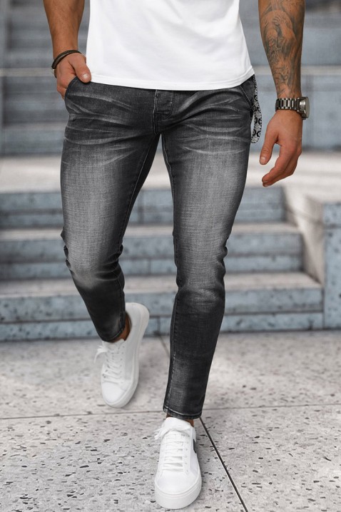 Jeansy DENIMZO BLACK, Kolor : czarny, IVET.PL - Modna odzież