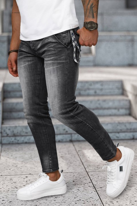 Jeansy DENIMZO BLACK, Kolor : czarny, IVET.PL - Modna odzież
