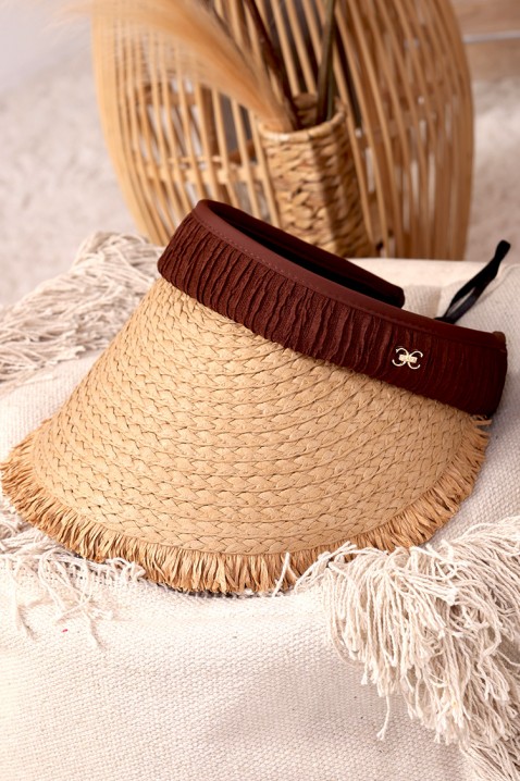 Czapka COMANA BROWN, Kolor : brązowy, IVET.PL - Modna odzież