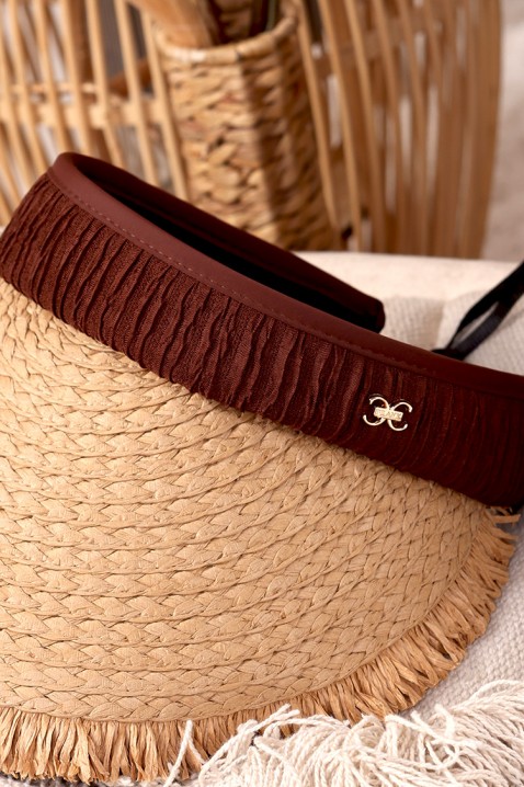 Czapka COMANA BROWN, Kolor : brązowy, IVET.PL - Modna odzież