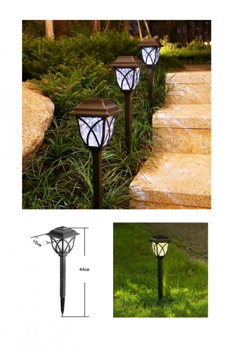Lampa solarna do ogrodu OGORZELMO, Kolor : czarny, IVET.PL - Modna odzież